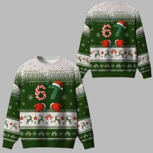 67 Candy Cane Ugly Christmas Sweater