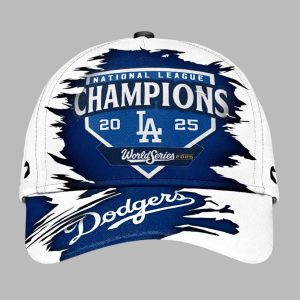 LA Dodgers 2025 NL Champions World Series Hat