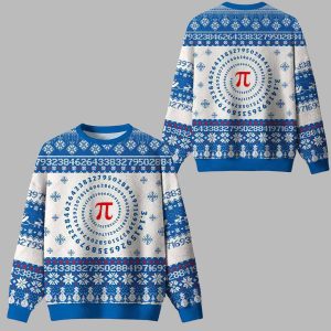 Pi Math Ugly Christmas Sweater