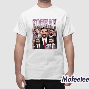 Vote Zohran Rank Zohran 2025 Shirt 1