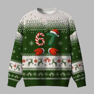 67 Candy Cane Ugly Christmas Sweater