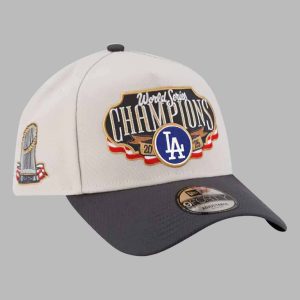 LA Dodgers World Series Champions 2025 Hat Cap 1