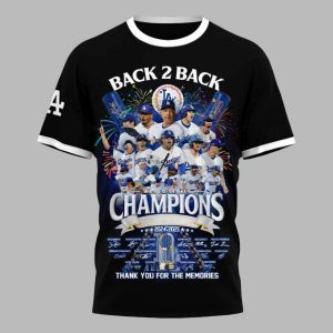 LA Dodgers Back 2 Back World Series Champions 2024 2025 Shirt 2 LA Dodgers Back 2 Back World Series Champions 2024 2025 Shirt 3