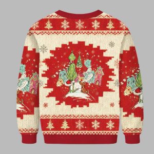 Retro Grnchy Ugly Christmas Sweater