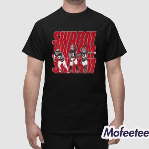 Will Anderson Jr Azeez Al shaair And Derek Stingley Jr Swarm Shirt