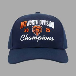 Bears Down 2025 NFC North Champions Playoffs Hat 2