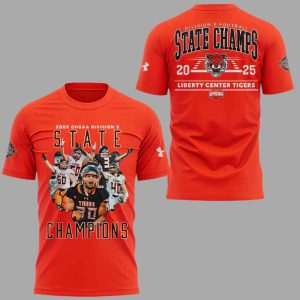 Tigers Football Division State Champions 2025 Hoodie 2