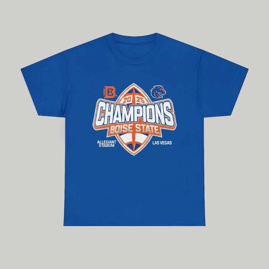 Broncos 2025 Champions Allegiant Stadium Las Vegas Shirt 1
