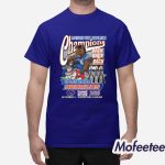 Broncos Mountain West Con Championship Back To Back 2023 2024 2025 Shirt
