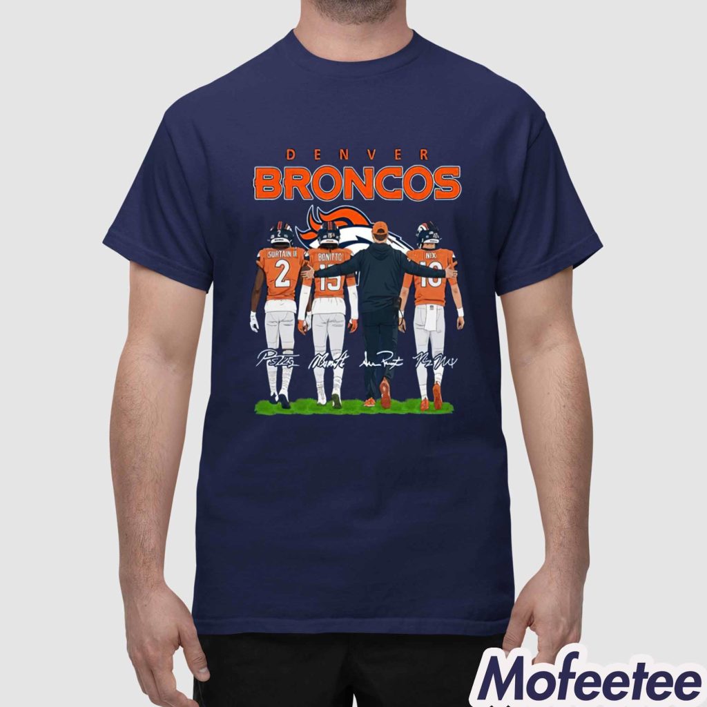 Broncos Patrick Surtain II Nik Bonitto Bo Nix Thank You 2025 Shirt 1