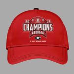 Bulldogs 2025 Back To Back SEC Champions Hat Cap