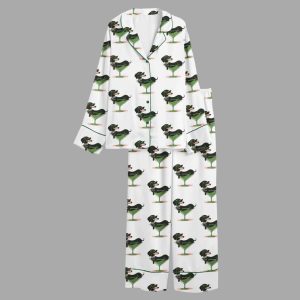 Women’s Weenies And Martinis Dachshund Weenie Tini Social Club Pajama Set 2