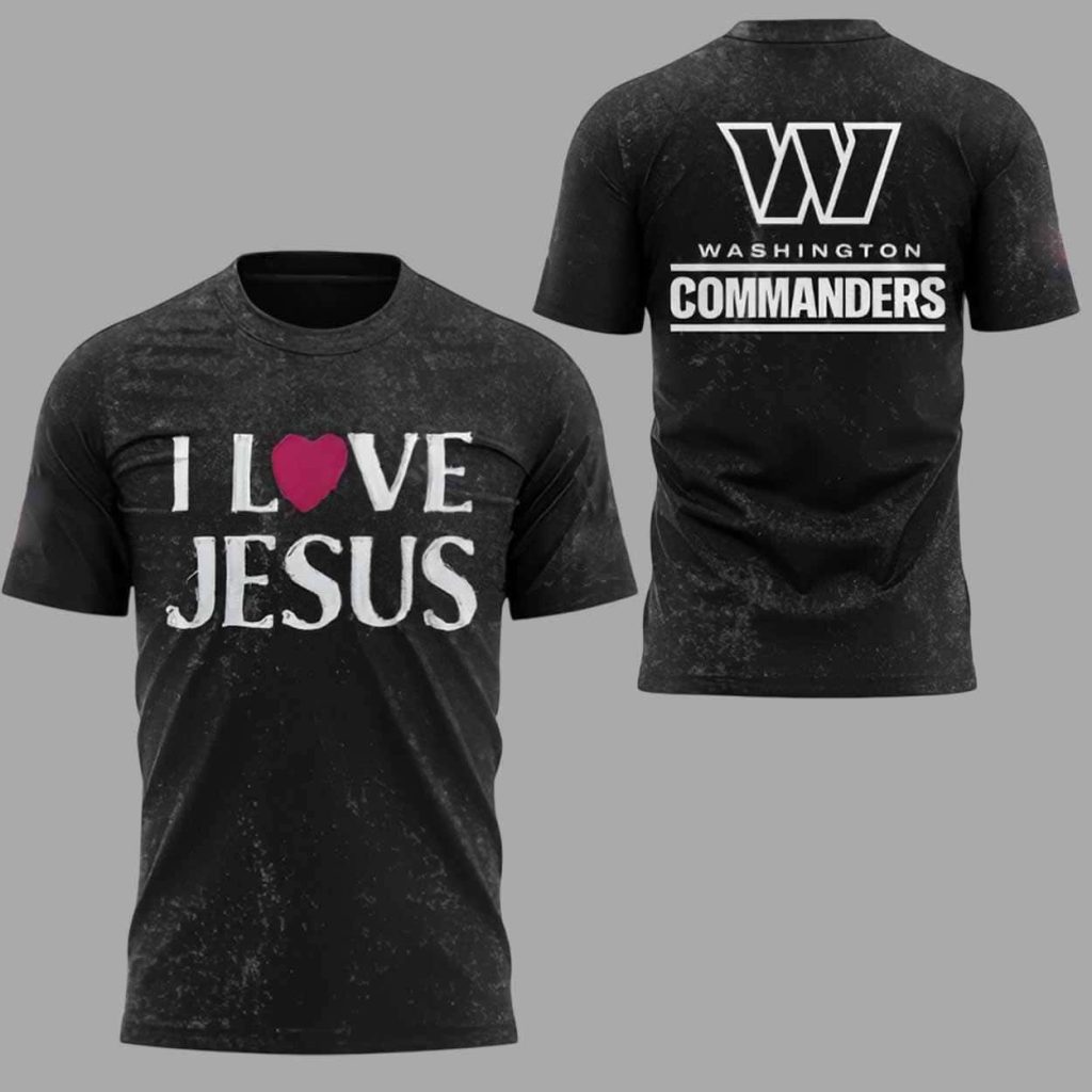 Commanders Jesus Won We Love Jesus Christ 2025 Hoodie