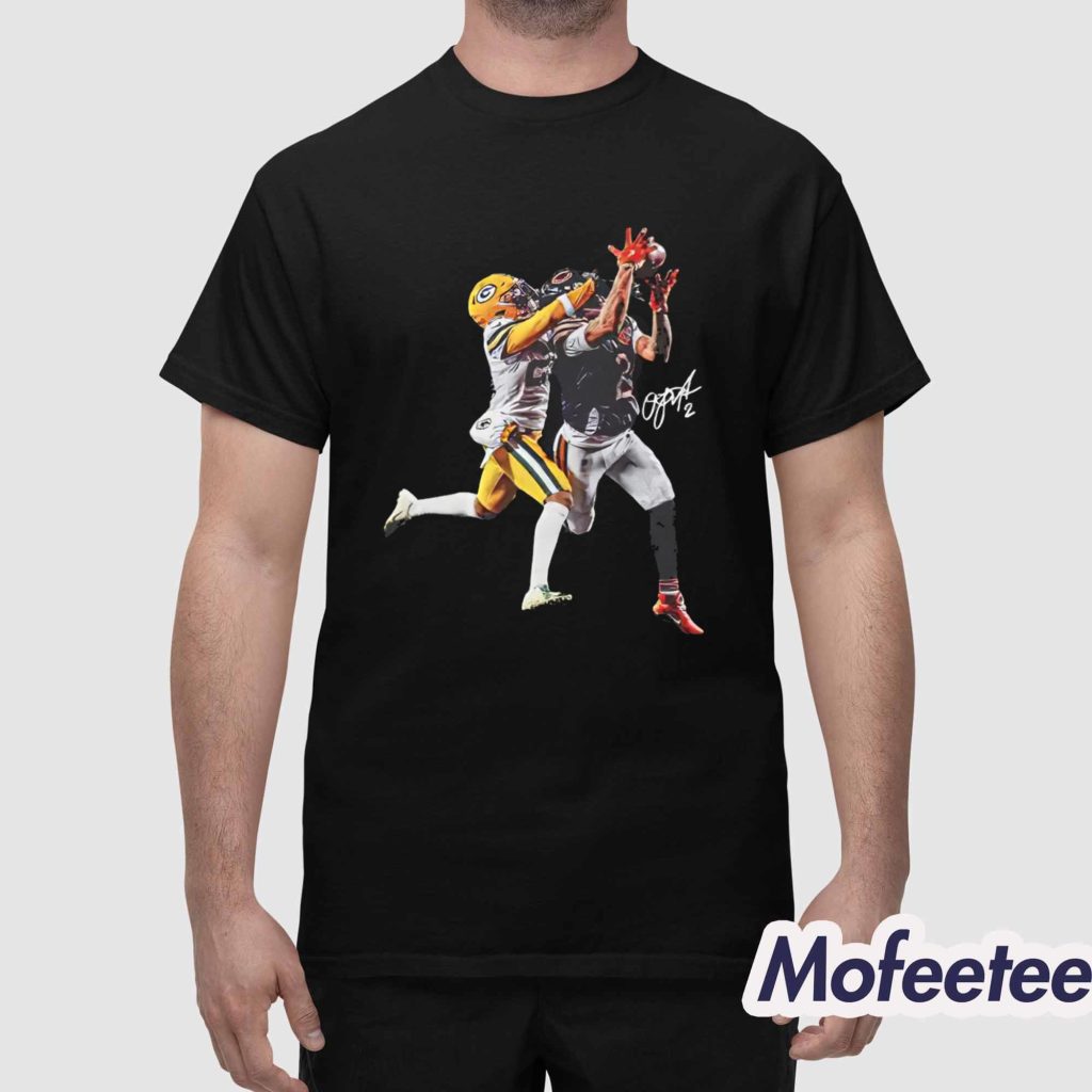 DJ Moore Game Winning TD Shirt 1