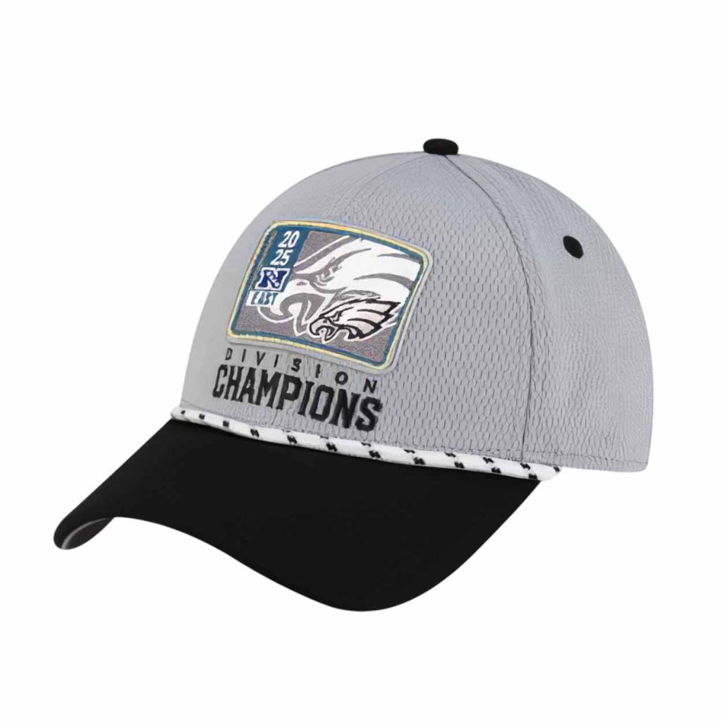 Eagles 2025 NFC East Division Champions Locker Room Hat 1 Eagles 2025 NFC East Division Champions Locker Room Hat 1