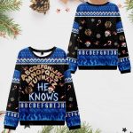 English Alphabet Funny Ugly Christmas Sweater
