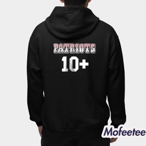 Patriots Drake Maye MVP Most Valuable 10+ Player Signature Shirt 4