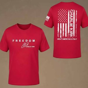 Target Employee Charlie Kirk Freedom Great American Patriot Shirt 1 Target Employee Charlie Kirk Freedom Great American Patriot Shirt 2