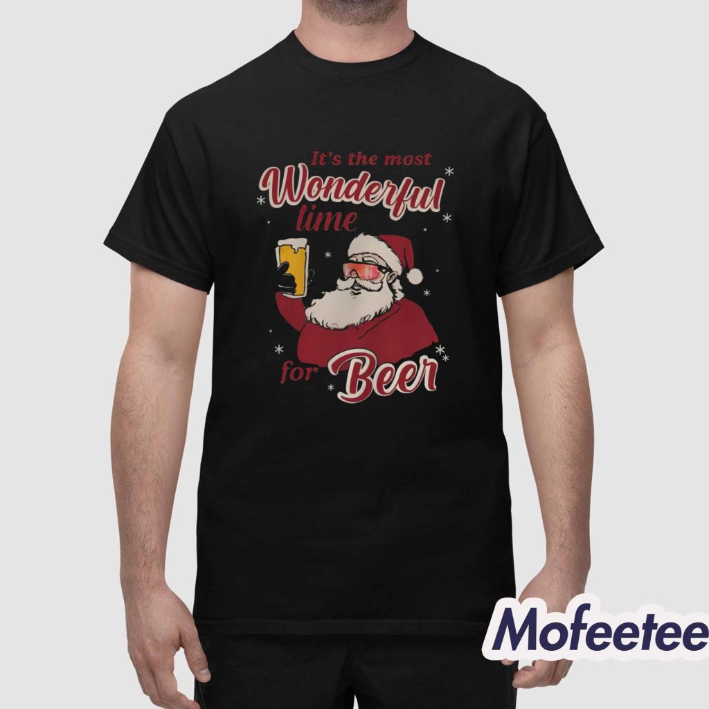 It’s The Most Wonderful Time For Beer Shirt 1