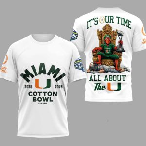Hurricanes Playoff Quarterfinal Goodyear Cotton Bowl Classic 2026 Shirt 1