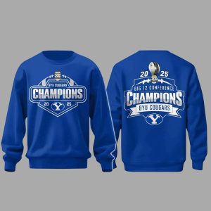 Cougars Champions Big 12 Conference 2025 Hoodie 3