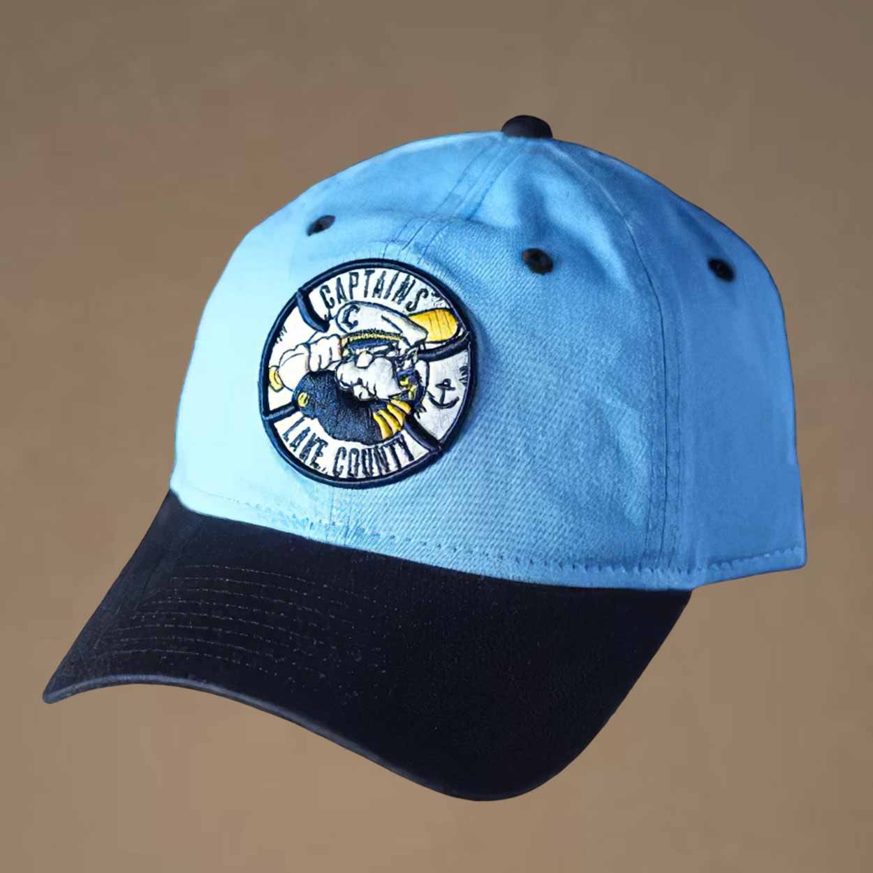 Lake County Captains Sky Blue 2026 Hat Lake County Captains Sky Blue 2026 Hat