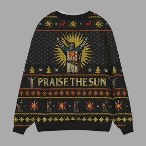 Dark Souls Ugly Cardigan Sweater 3