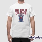 Nathan MacKinnon Goal King of Colorado Shirt