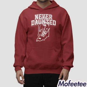 Indiana Football Never Daunted Shirt 2