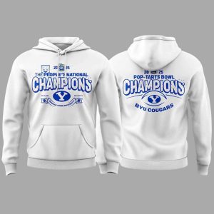 BYU Cougars Pop Tarts Bowl Champions Sprinkled 2025 Hoodie 1