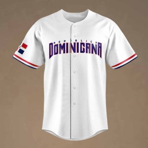 Elly De La Cr2uz Dominican Republic World 2026 Baseball Jersey 1 Elly De La Cr2uz Dominican Republic World 2026 Baseball Jersey 2