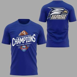 Georgia Southern Eagles Jlab Birmingham Bowl Champions 2025 Hoodie 1