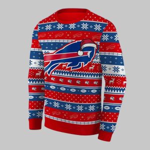 Josh Allen Bills Signature Ugly Christmas Sweater