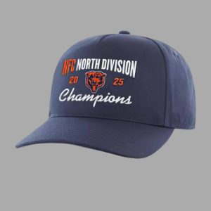 Bears Down 2025 NFC North Champions Playoffs Hat 3