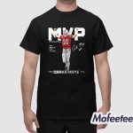 Patriots Drake Maye MVP Most Valuable 10+ Player Signature Shirt