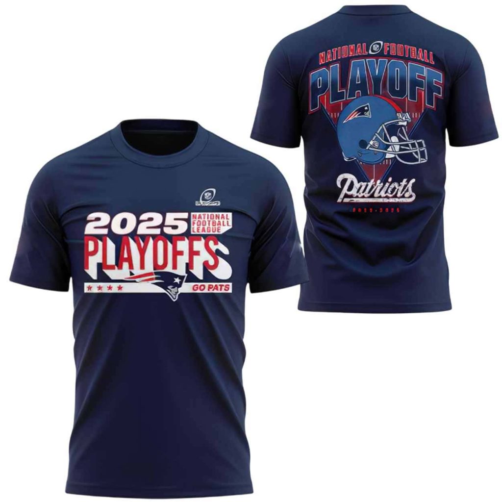 Patriots National Football Playoff Ready 2025 Shirt Hoodie 1