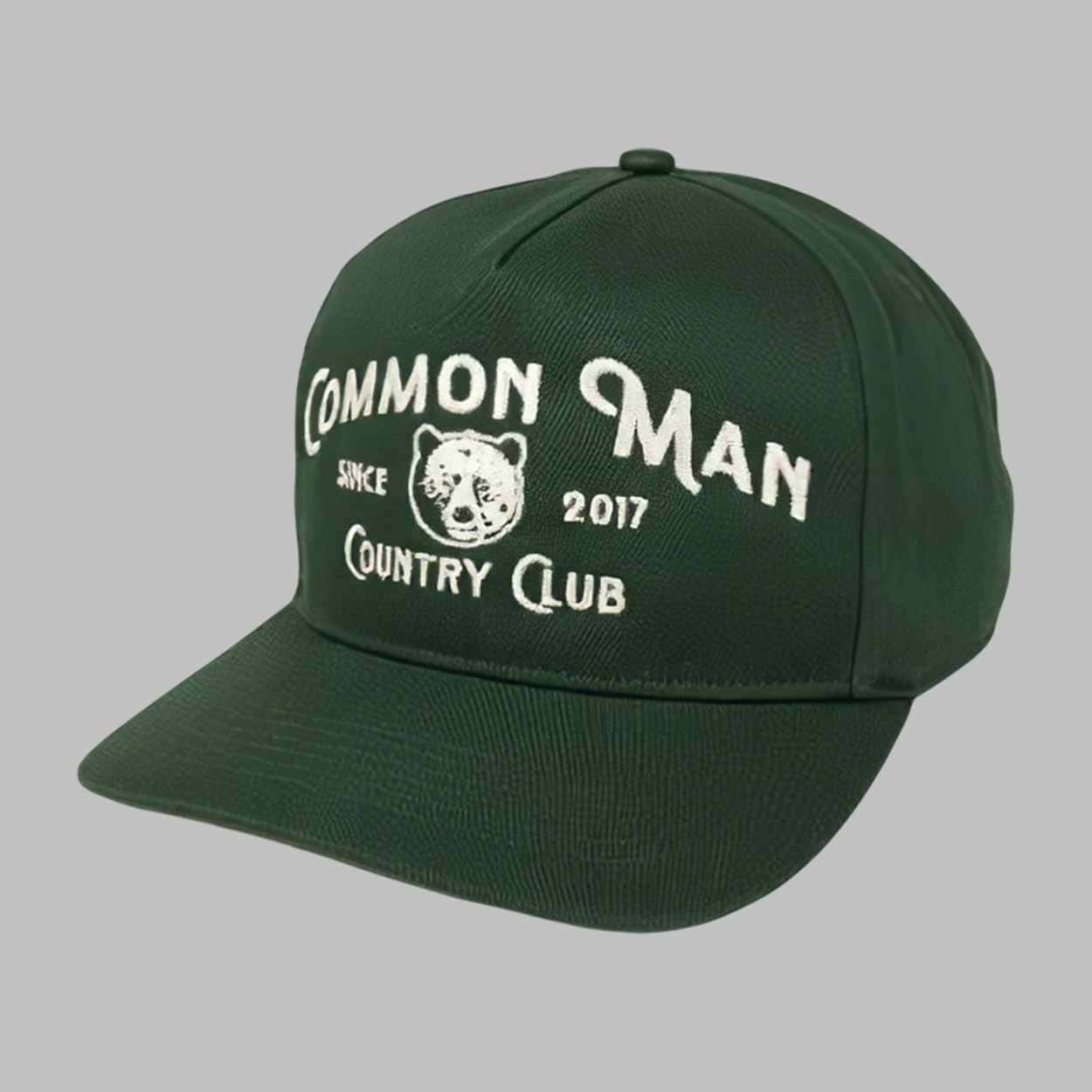 Rico Bosco Common Man Since 2017 Country Club Hat Rico Bosco Common Man Since 2017 Country Club Hat