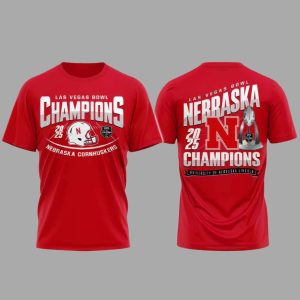 Cornhuskers Las Vegas Bowl Champions 2025 Shirt Hoodie 1