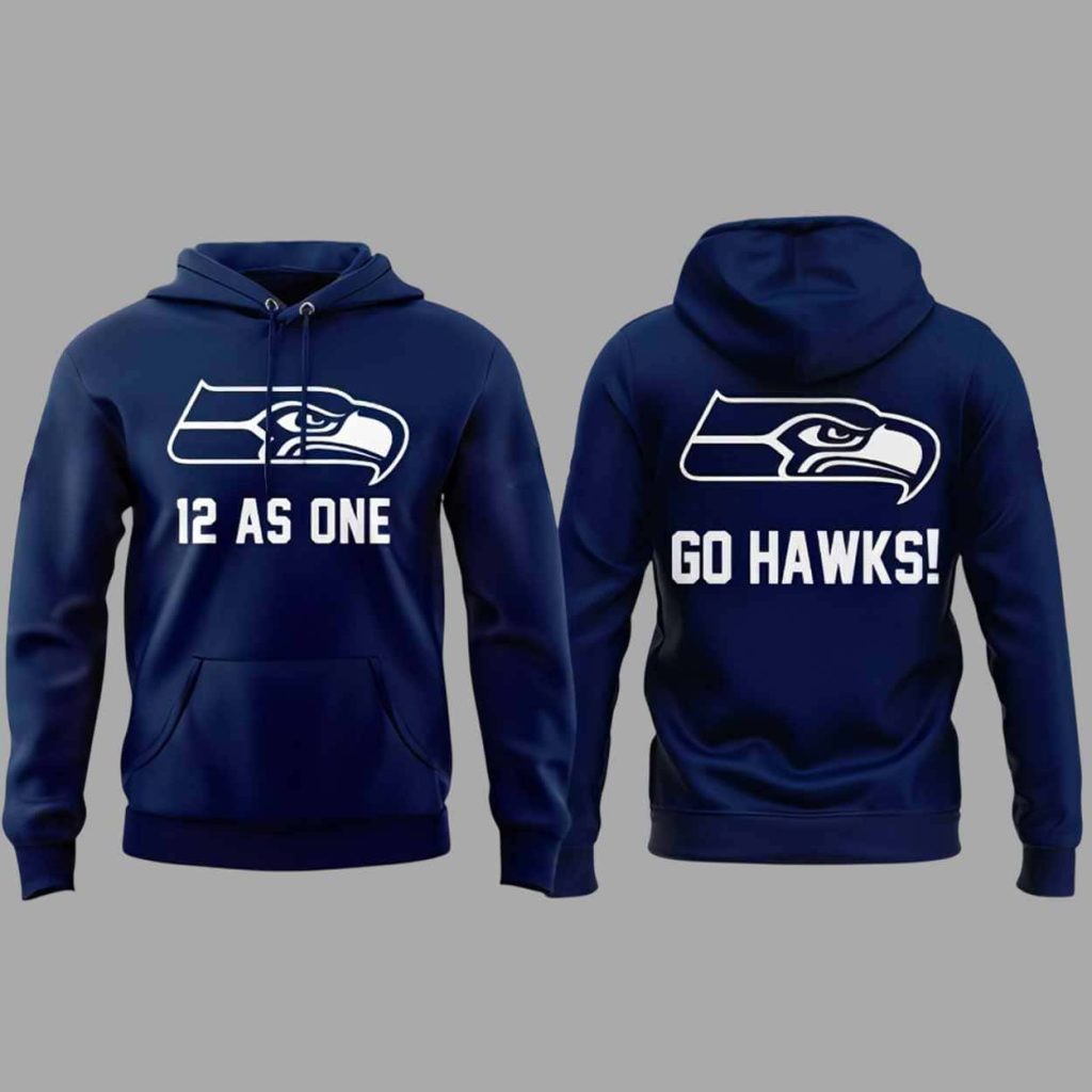Seahawks 12 As One Hoodie 1