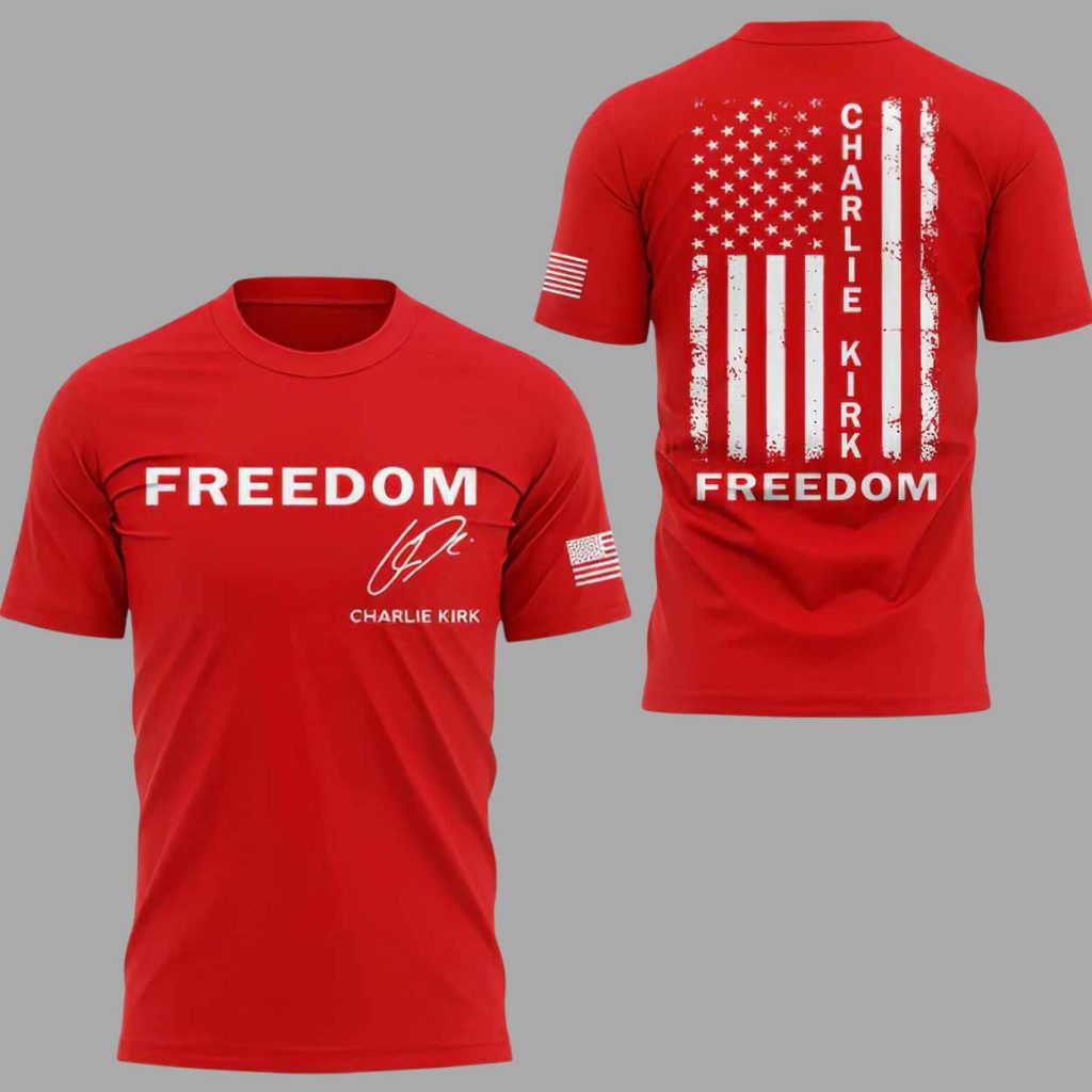 Target Employee Charlie Kirk Freedom Shirt 1