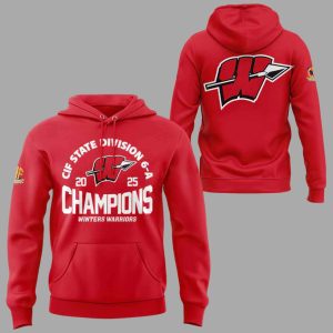 Warriors CIF State Division 6 A Champions 2025 Hoodie 1