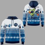 Timberwolves Christmas Grnch Jumper 2025 Hoodie