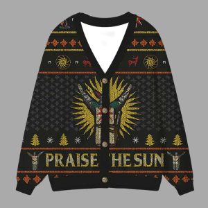 Dark Souls Ugly Cardigan Sweater 2