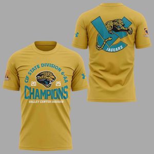 Center Jaguars State Division 6 AA Champions 2025 Hoodie 2
