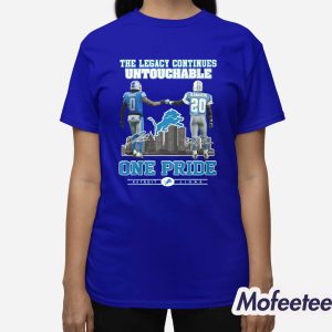 Lions One Pride The Legacy Continues Untouchable 2025 Shirt 3