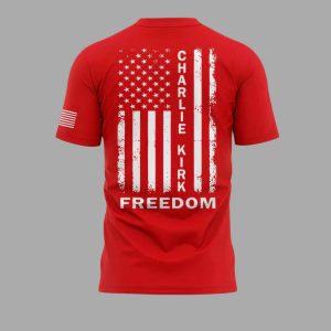 Target Employee Charlie Kirk Freedom Shirt 3
