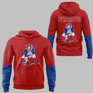 Drake Maye NE Patriots Throwback 1992 Hoodie