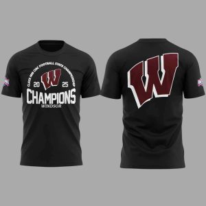 Windsor Class MM Ciac Football State Championship 2025 Hoodie 2