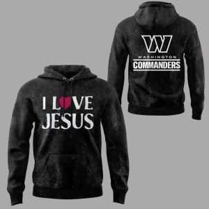 Commanders Jesus Won We Love Jesus Christ 2025 Hoodie1
