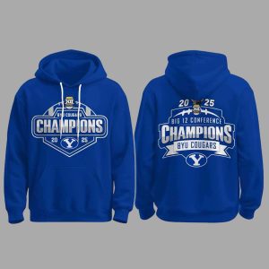 Cougars Champions Big 12 Conference 2025 Hoodie 1